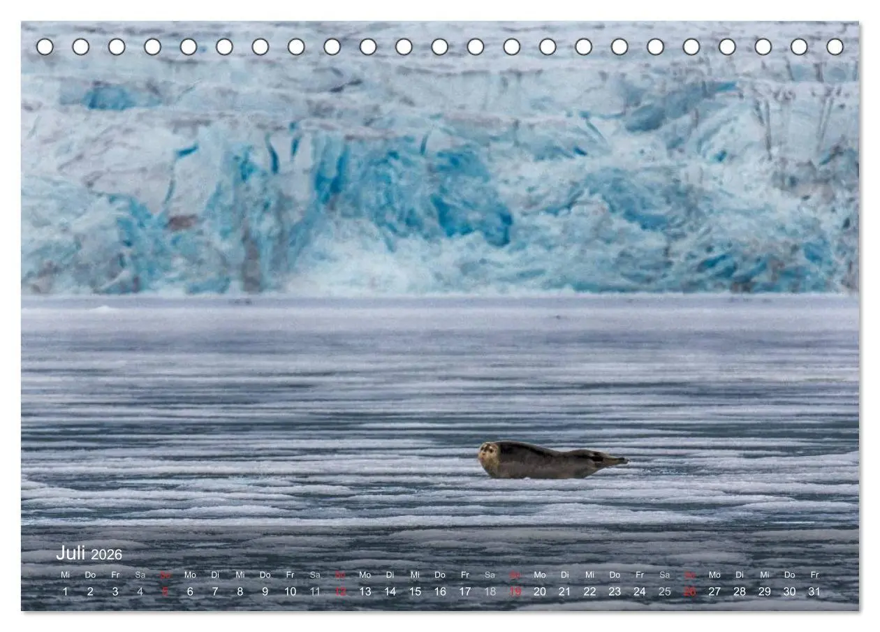 Bild: 9783516087215 | Spitzbergen - Impressionen aus der Arktis (Tischkalender 2026 DIN...