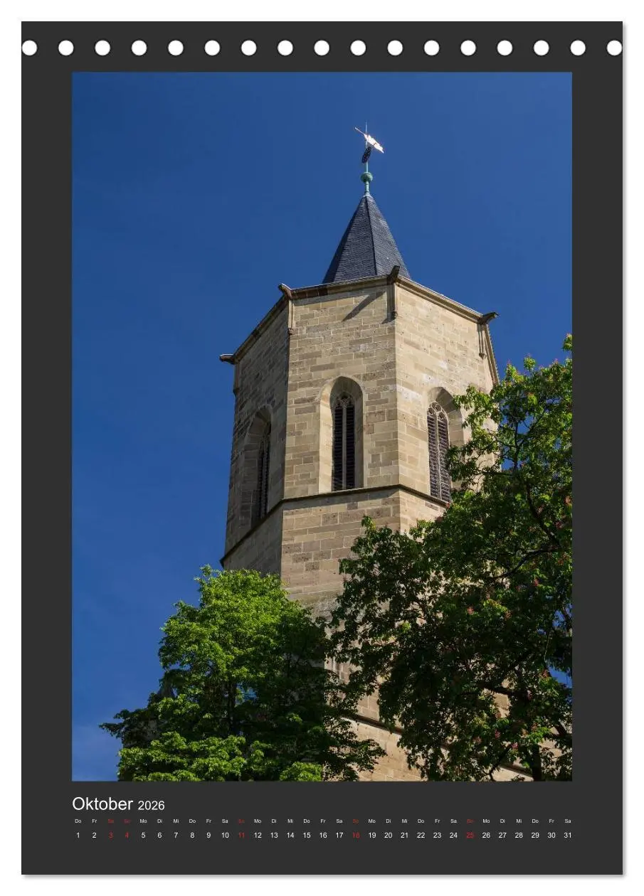 Bild: 9783516467215 | Waiblingen - Spaziergang durch die Altstadt (Tischkalender 2026 DIN...
