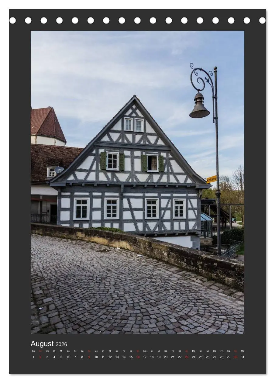 Bild: 9783516467215 | Waiblingen - Spaziergang durch die Altstadt (Tischkalender 2026 DIN...