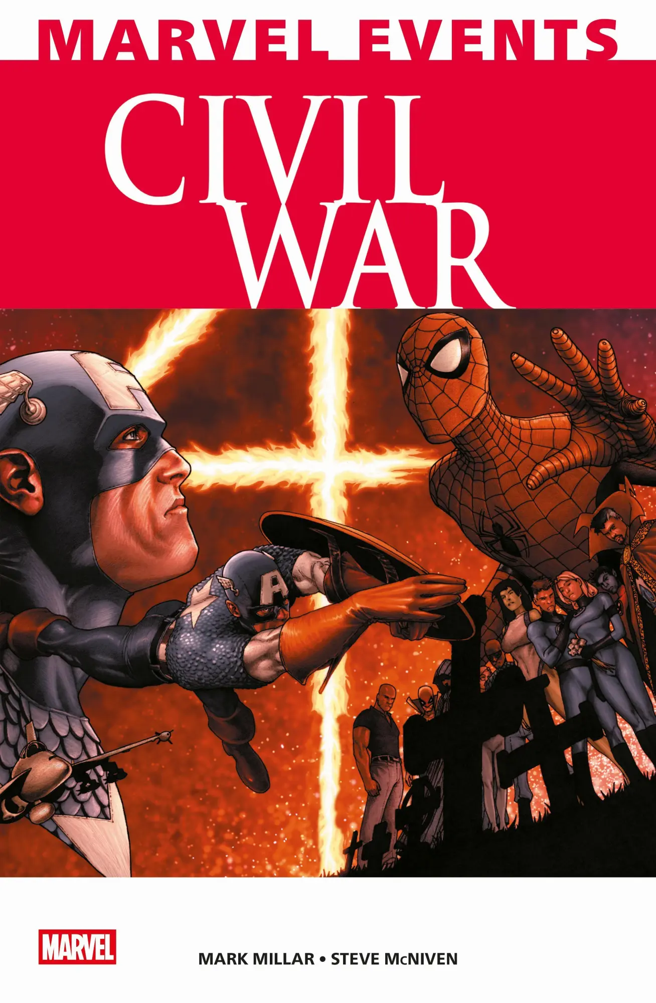 Cover: 9783741647215 | Marvel Events: Civil War | Mark Millar (u. a.) | Taschenbuch | 200 S.