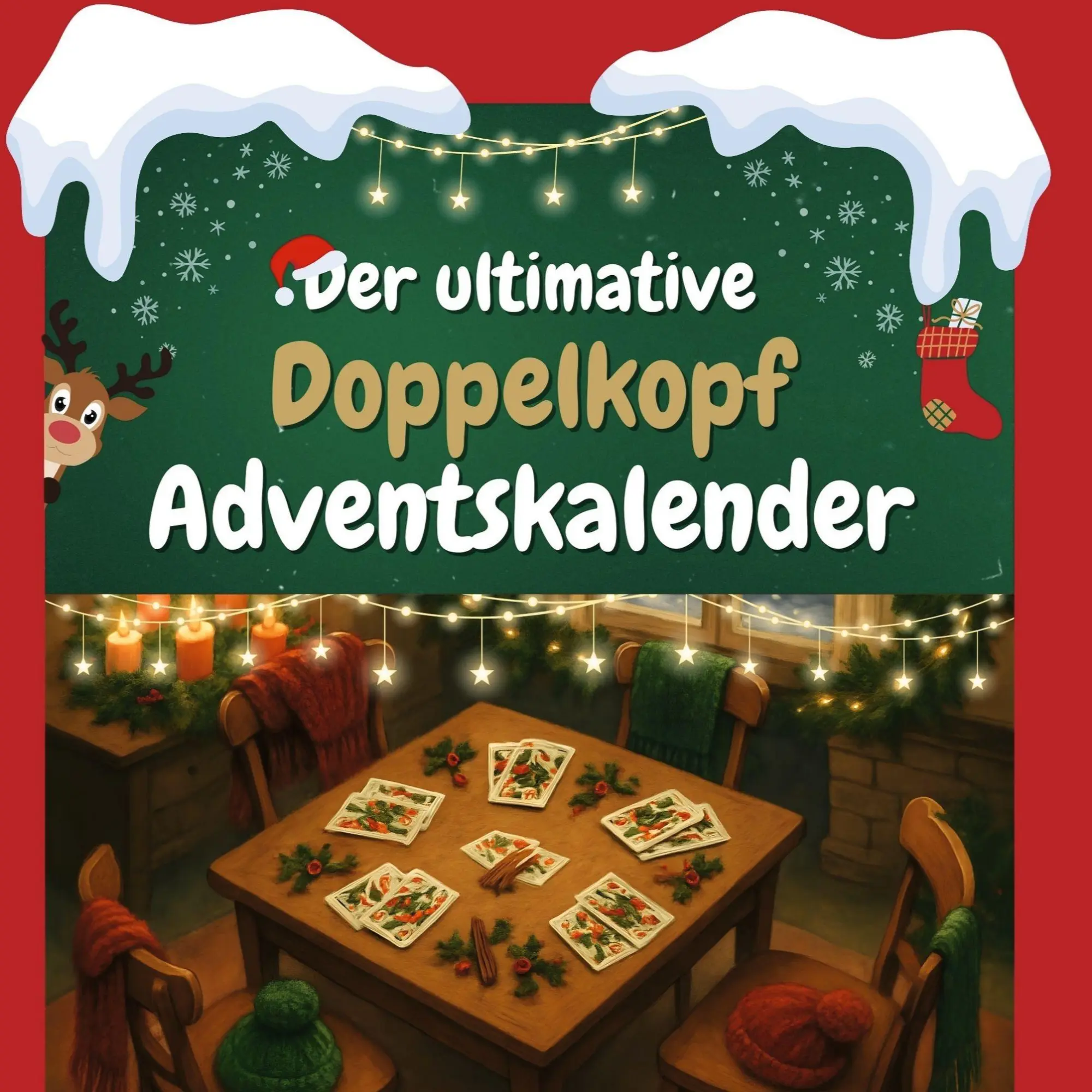 Cover: 9783759187215 | Der ultimative Doppelkopf-Adventskalender | Amelia Zimmermann | Buch