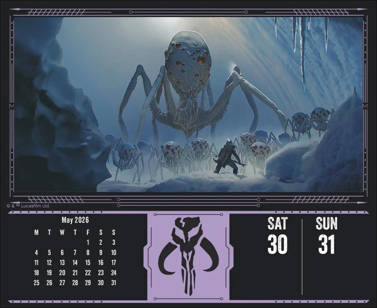 Bild: 9783840197215 | The Mandalorian Tagesabreißkalender 2026 | Kalender | 320 S. | 2026