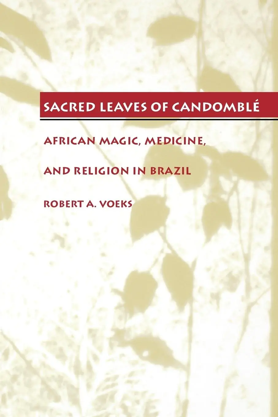 Cover: 9780292787315 | Sacred Leaves of Candomblé | Robert A. Voeks | Taschenbuch | Englisch