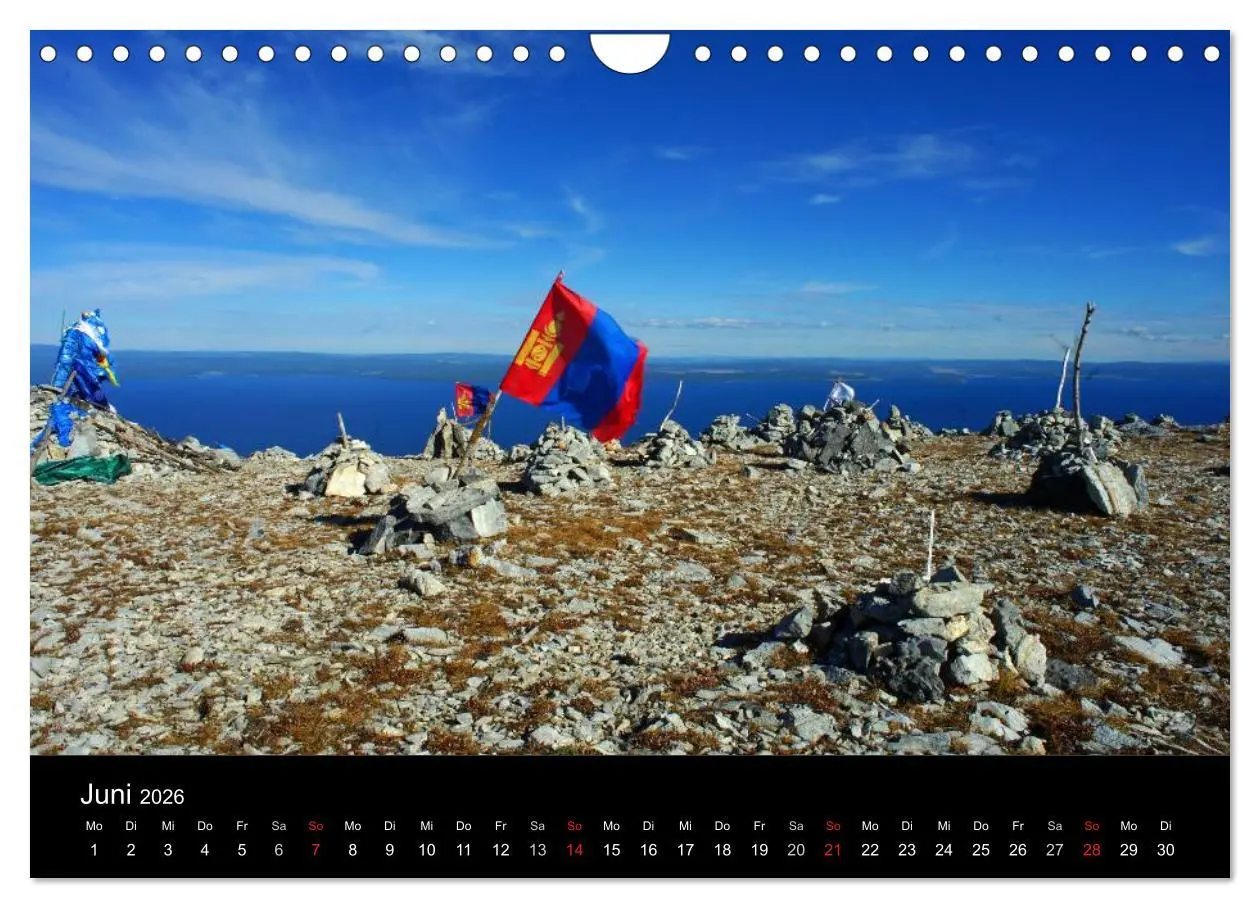 Bild: 9783516147315 | Einsame Mongolei (Wandkalender 2026 DIN A4 quer), CALVENDO...