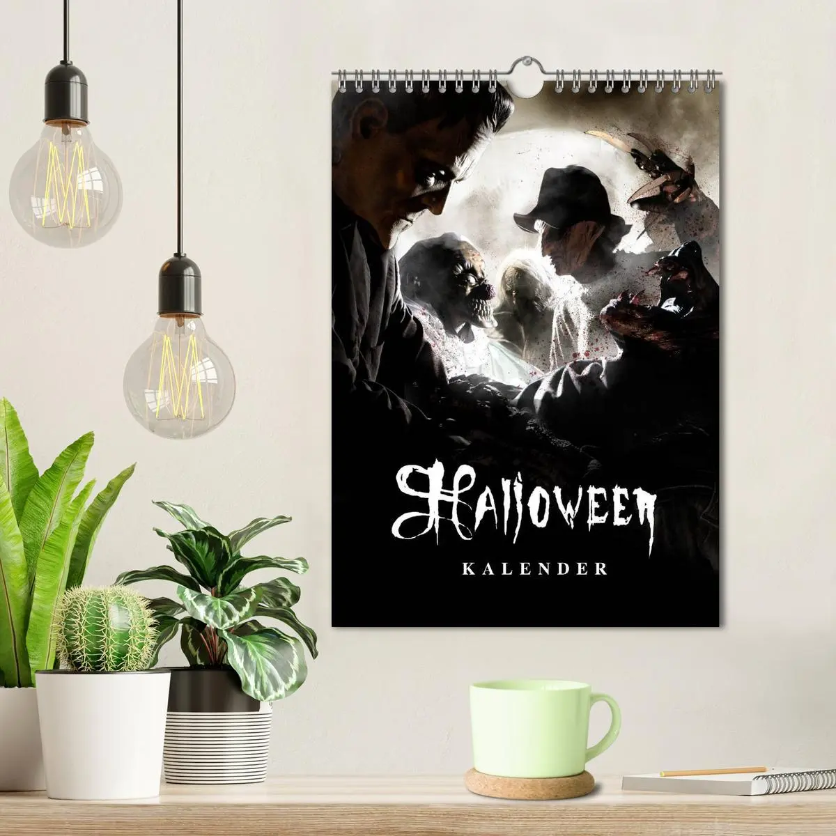 Bild: 9783516457315 | Halloween Optische Illusionen - Kalender 2026 (Wandkalender 2026...