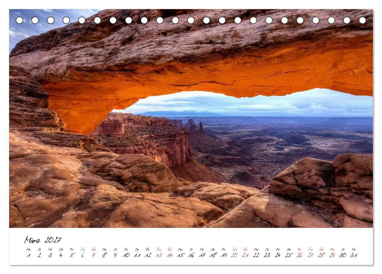 Bild: 9783569927315 | National-Parks der USA (Tischkalender 2027 DIN A5 quer), CALVENDO...