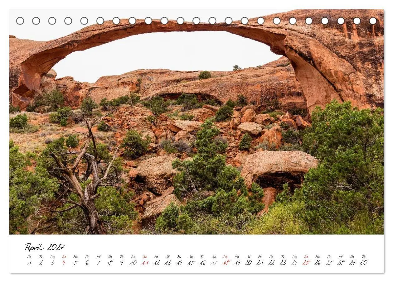 Bild: 9783569927315 | National-Parks der USA (Tischkalender 2027 DIN A5 quer), CALVENDO...