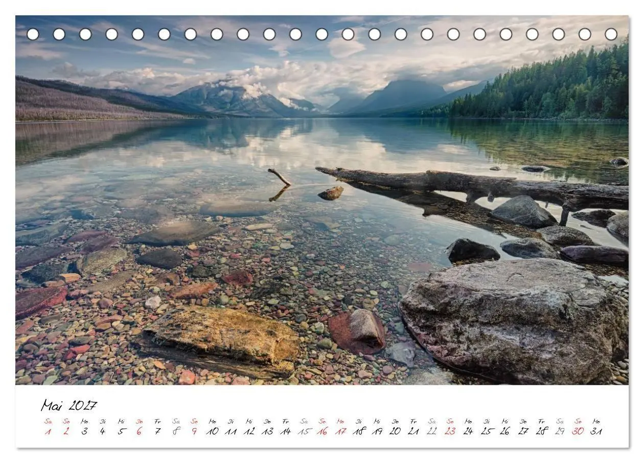 Bild: 9783569927315 | National-Parks der USA (Tischkalender 2027 DIN A5 quer), CALVENDO...