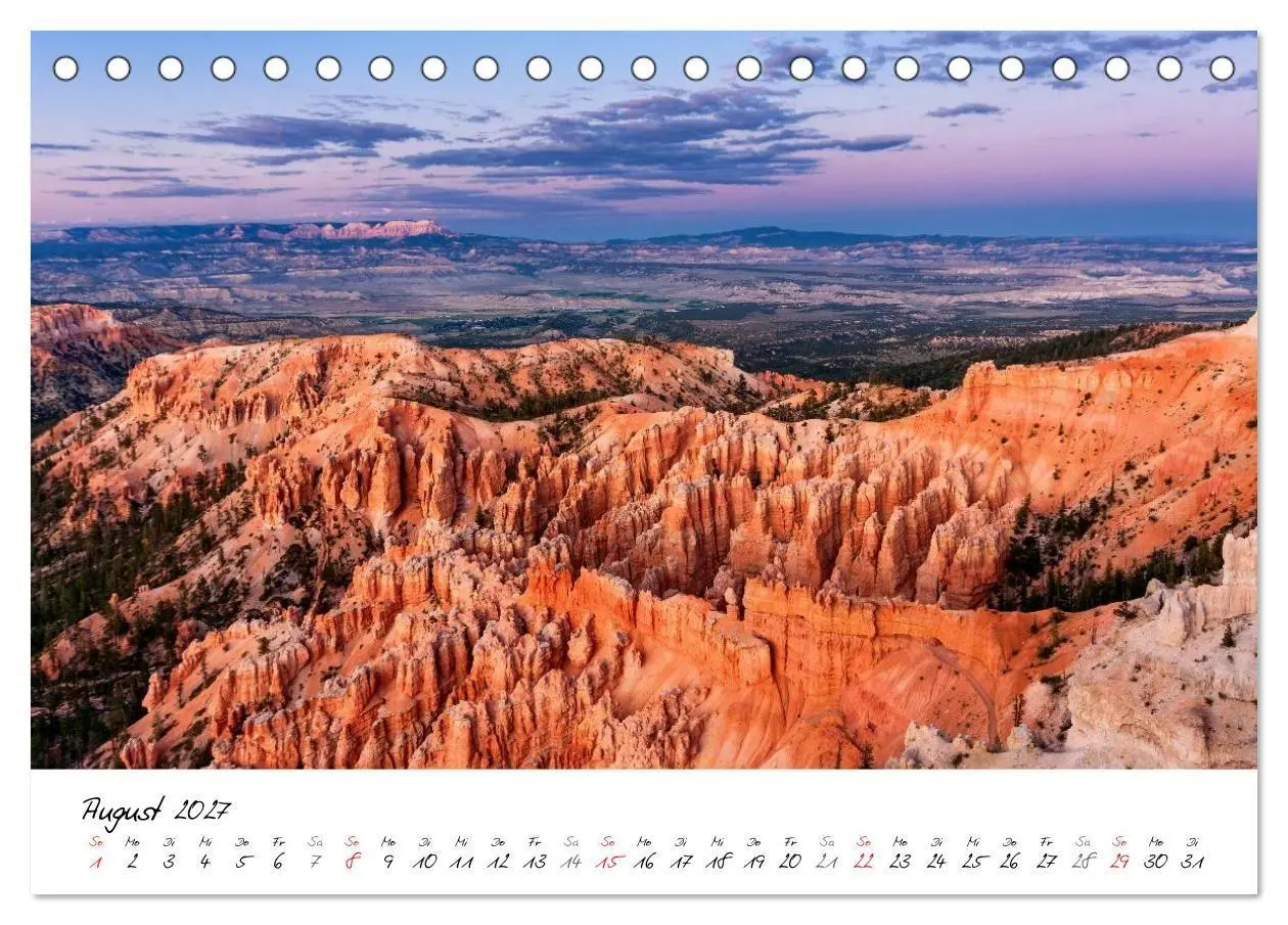 Bild: 9783569927315 | National-Parks der USA (Tischkalender 2027 DIN A5 quer), CALVENDO...