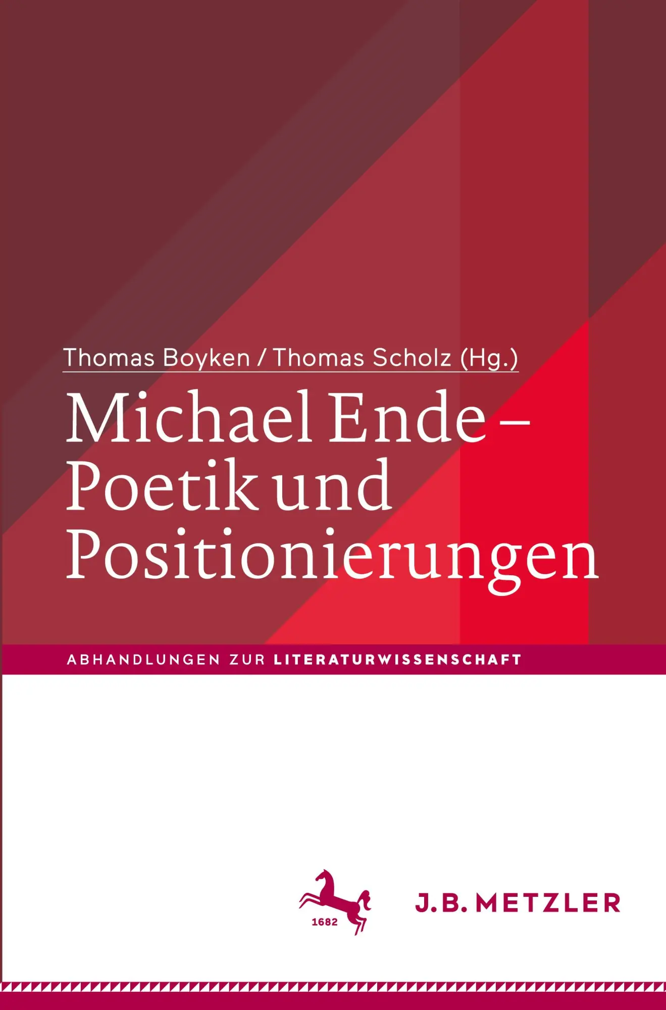 Cover: 9783662677315 | Michael Ende - Poetik und Positionierungen | Thomas Scholz (u. a.)