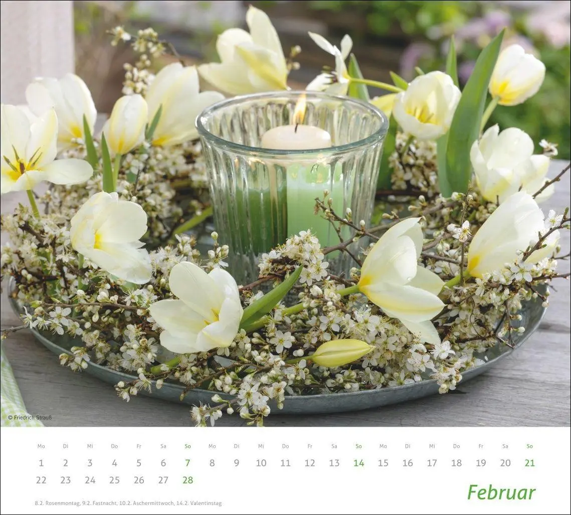 Bild: 9783756417315 | times&amp;more Blumen Bildkalender 2027 | Heye | Kalender | Spiralbindung