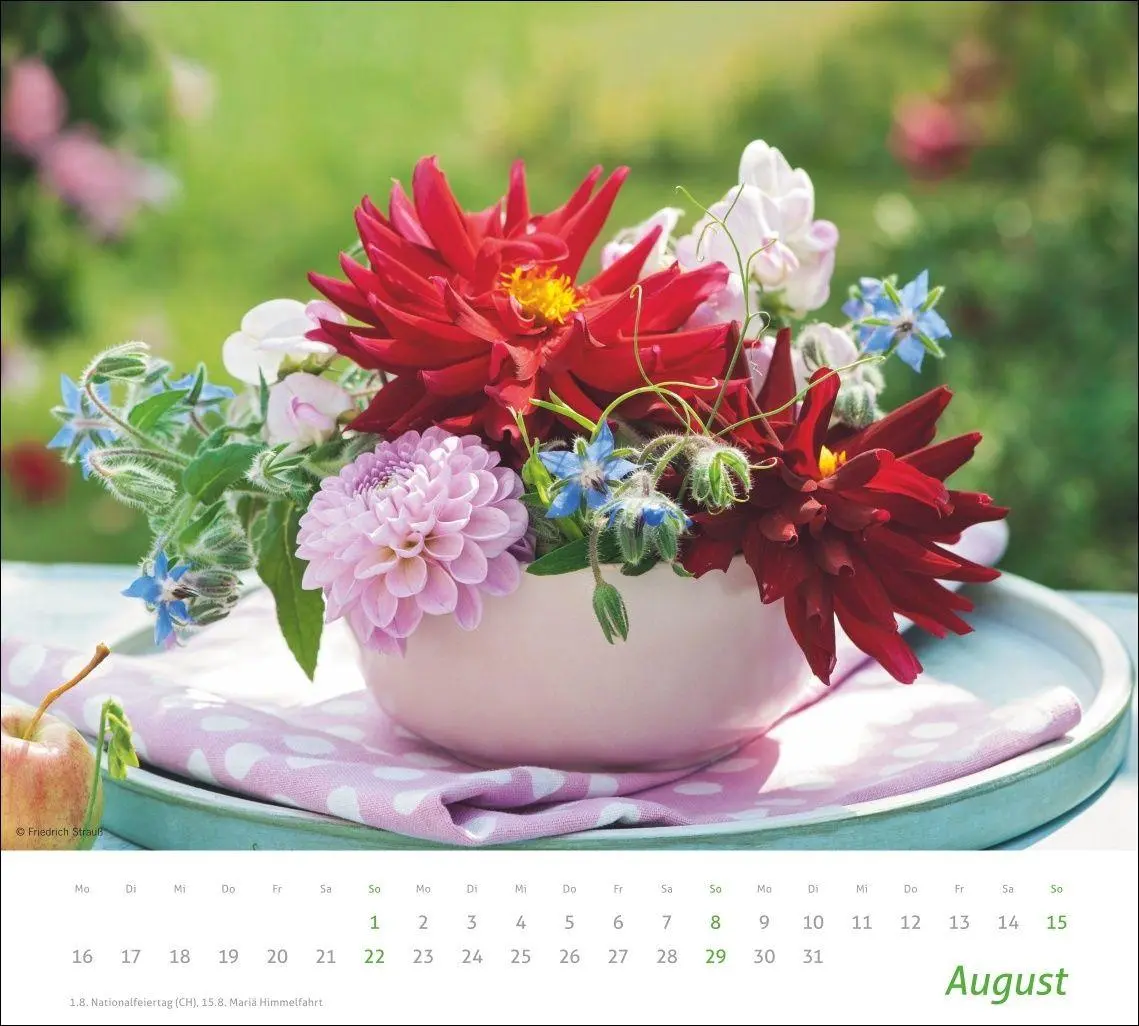 Bild: 9783756417315 | times&amp;more Blumen Bildkalender 2027 | Heye | Kalender | Spiralbindung