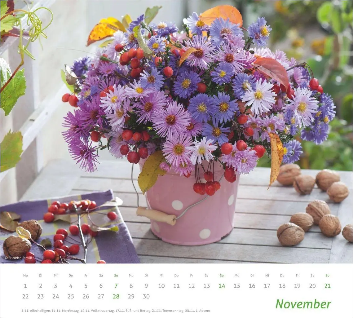 Bild: 9783756417315 | times&amp;more Blumen Bildkalender 2027 | Heye | Kalender | Spiralbindung