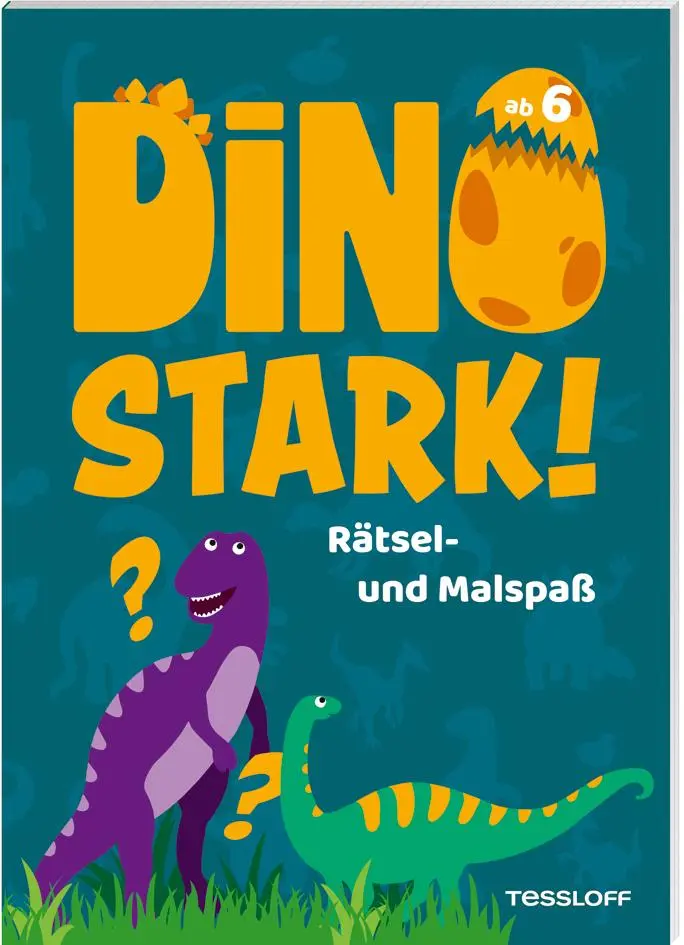 Cover: 9783788647315 | Dinostark! Rätsel- und Malspaß | Stefan Lohr | Taschenbuch | 96 S.