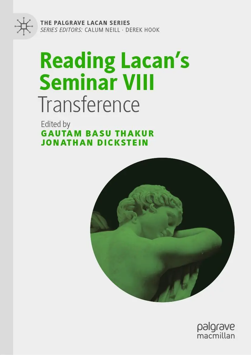 Cover: 9783030327415 | Reading Lacan's Seminar VIII | Transference | Dickstein (u. a.) | Buch