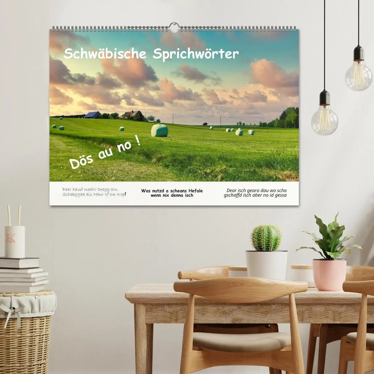 Bild: 9783457287415 | 03 Schwäbische Sprichwörter - Dös au no! (Wandkalender 2026 DIN A2...