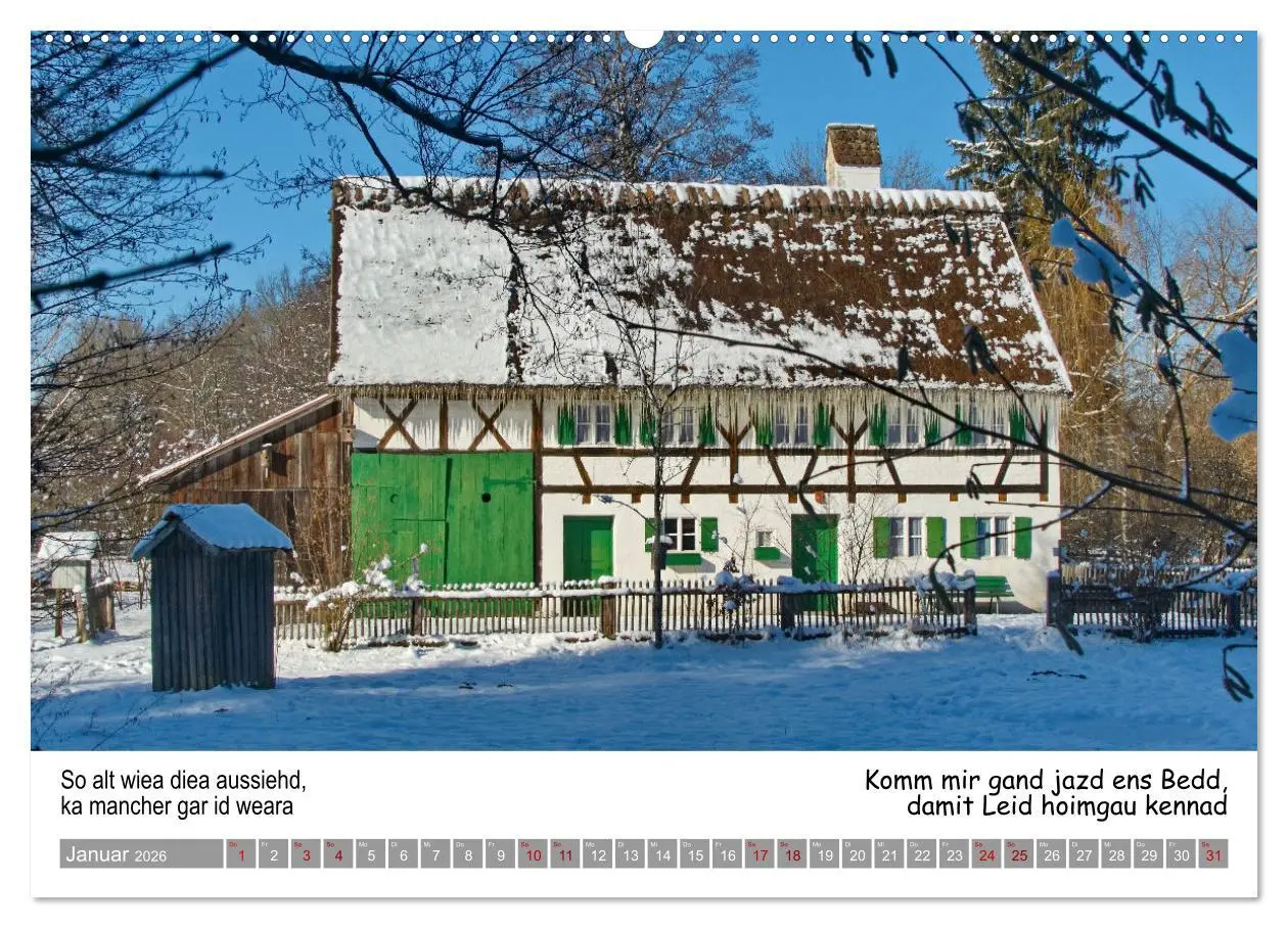 Bild: 9783457287415 | 03 Schwäbische Sprichwörter - Dös au no! (Wandkalender 2026 DIN A2...