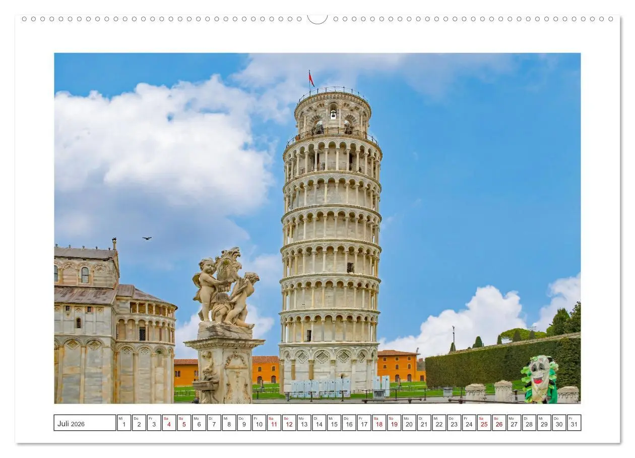 Bild: 9783457357415 | Pisa - wunderschönes Reiseziel (Wandkalender 2026 DIN A2 quer),...