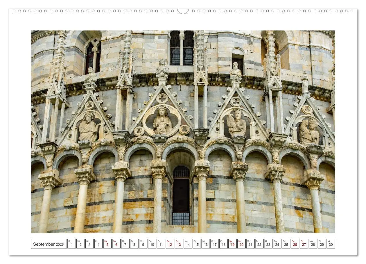 Bild: 9783457357415 | Pisa - wunderschönes Reiseziel (Wandkalender 2026 DIN A2 quer),...