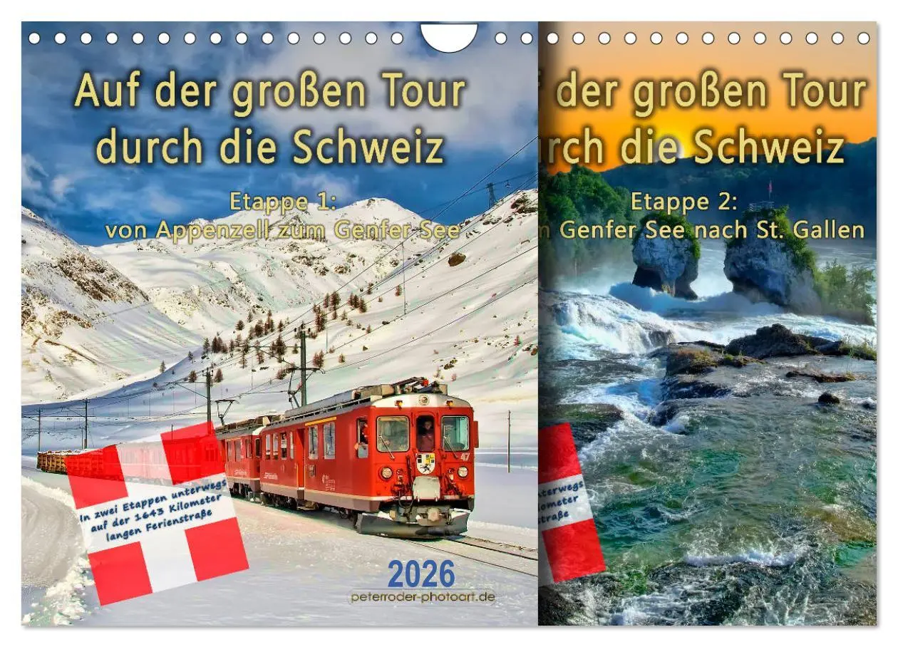 Cover: 9783457807415 | Auf der großen Tour durch die Schweiz, Etappe 1, Appenzell zum...