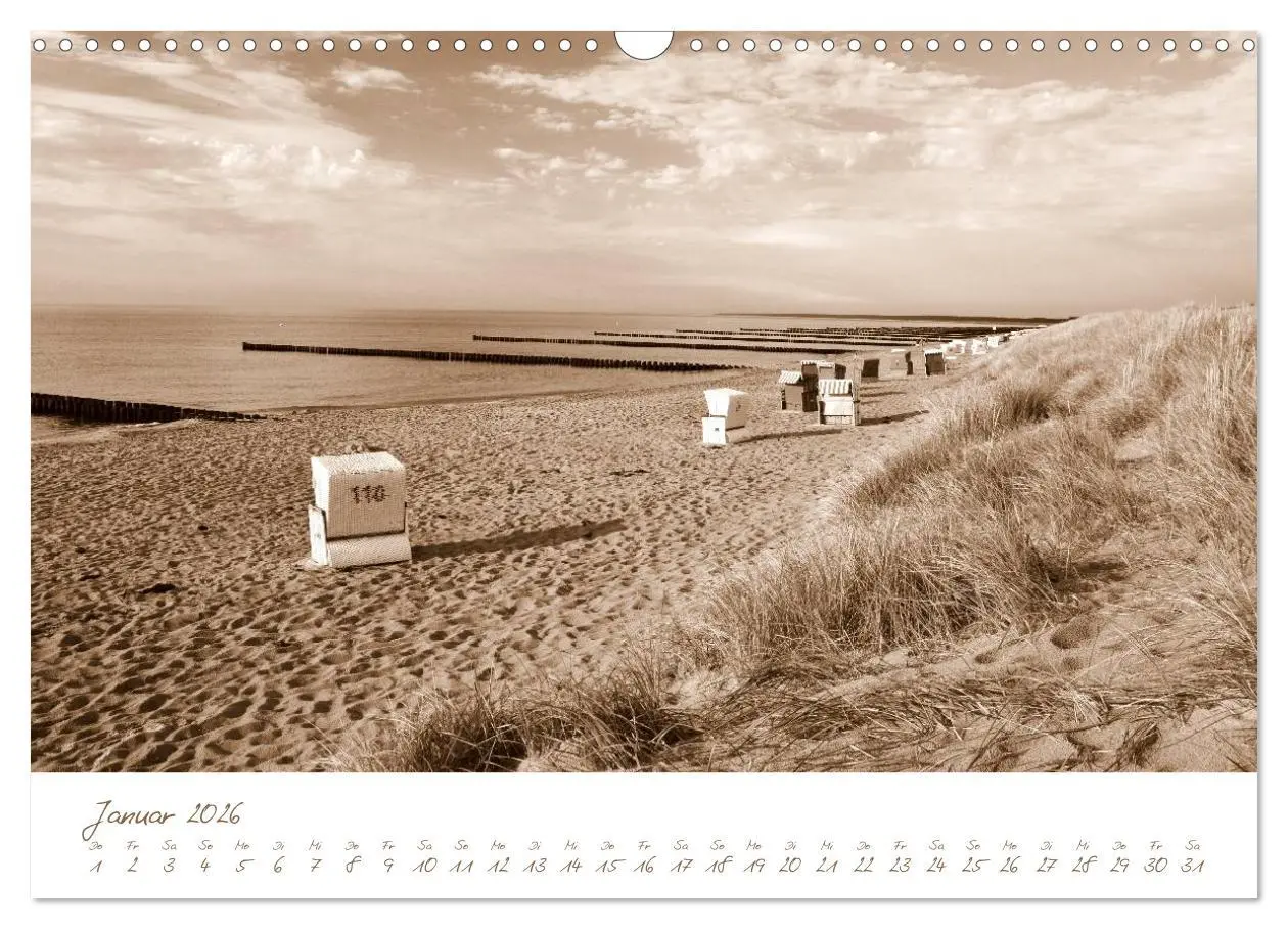 Bild: 9783457977415 | Ostsee-Nostalgie (Wandkalender 2026 DIN A3 quer), CALVENDO...