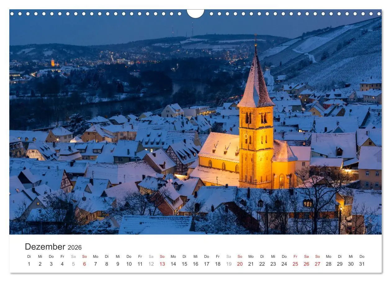 Bild: 9783516207415 | Malerisches Mainfranken (Wandkalender 2026 DIN A3 quer), CALVENDO...
