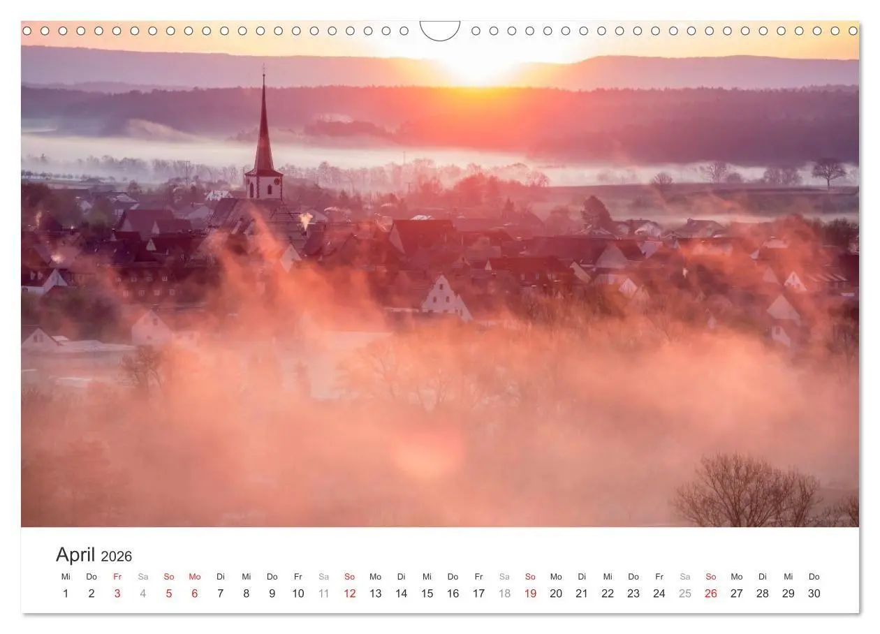 Bild: 9783516207415 | Malerisches Mainfranken (Wandkalender 2026 DIN A3 quer), CALVENDO...