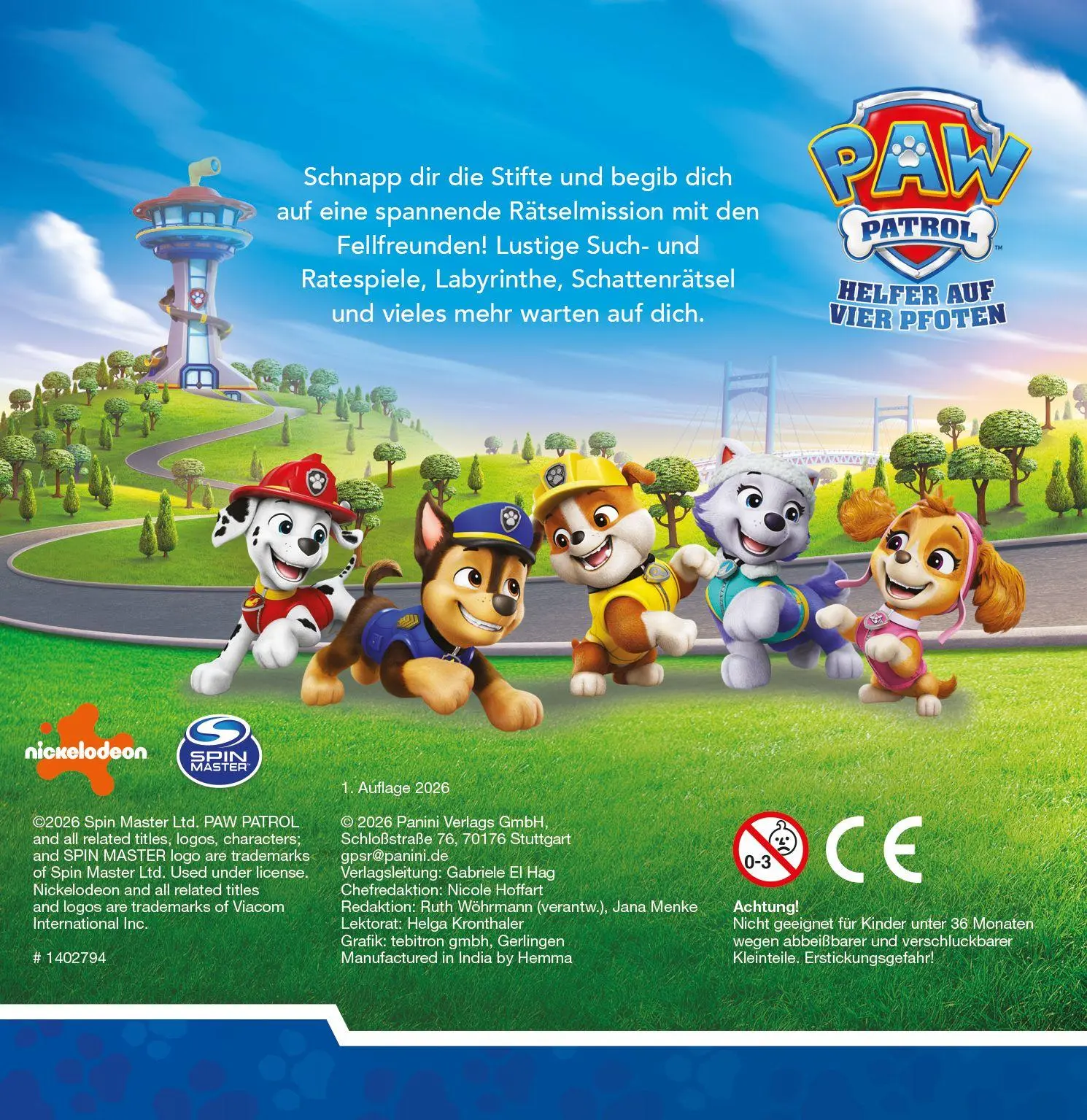 Bild: 9783833247415 | PAW Patrol: Meine große PAW Patrol Box | Panini | Taschenbuch | 24 S.