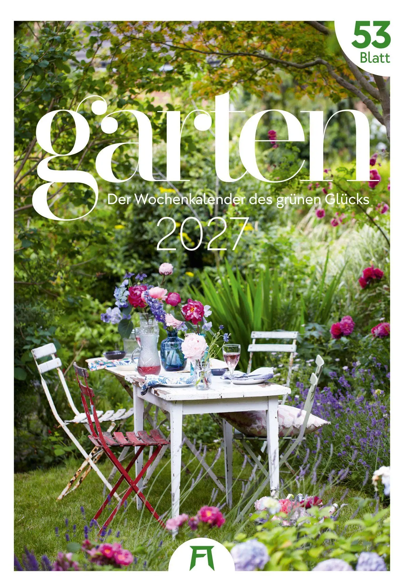 Cover: 9783838437415 | Garten Wochenkalender 2027 | Ackermann Kunstverlag GmbH | Kalender