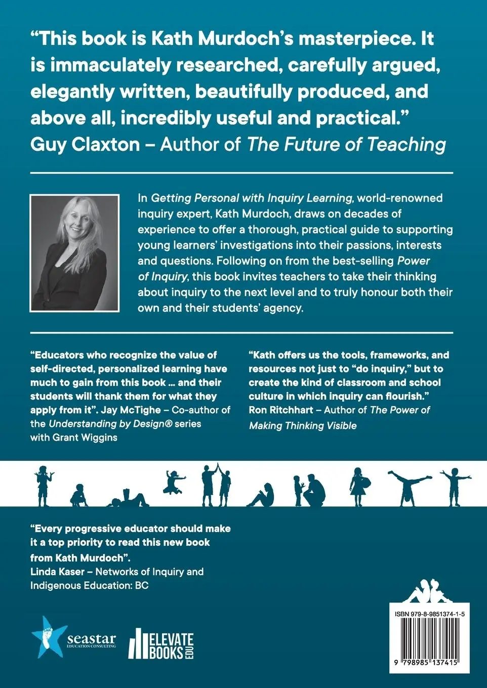 Rückseite: 9798985137415 | Getting Personal with Inquiry Learning | Kath Murdoch | Taschenbuch