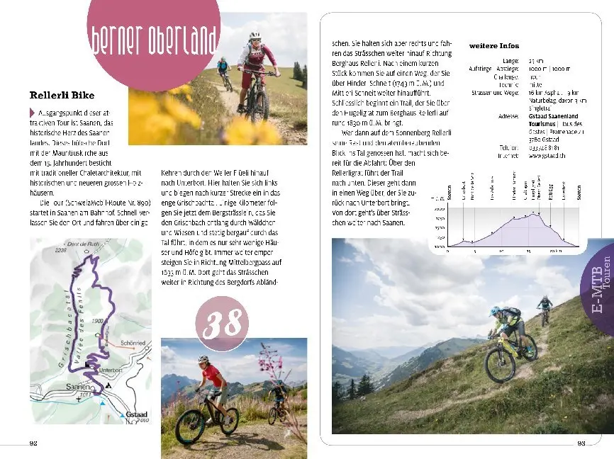 Bild: 9783259037515 | Kümmerly+Frey Erlebnis Schweiz E-Mountainbike Touren - Führer | Buch