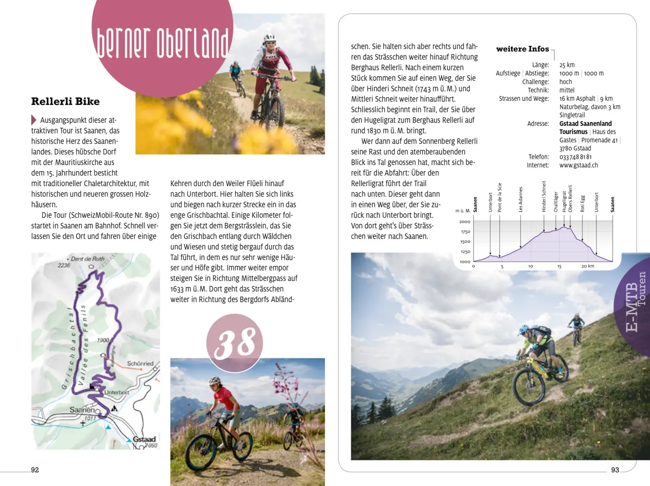 Bild: 9783259037515 | Kümmerly+Frey Erlebnis Schweiz E-Mountainbike Touren - Führer | Buch
