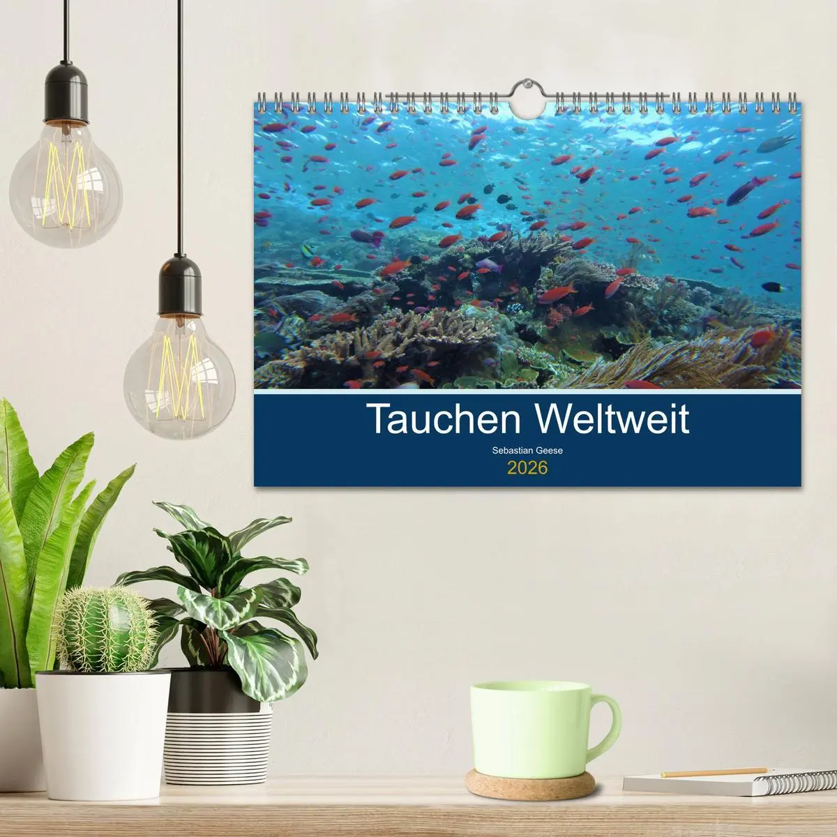 Bild: 9783457657515 | Tauchplätze Weltweit (Wandkalender 2026 DIN A4 quer), CALVENDO...