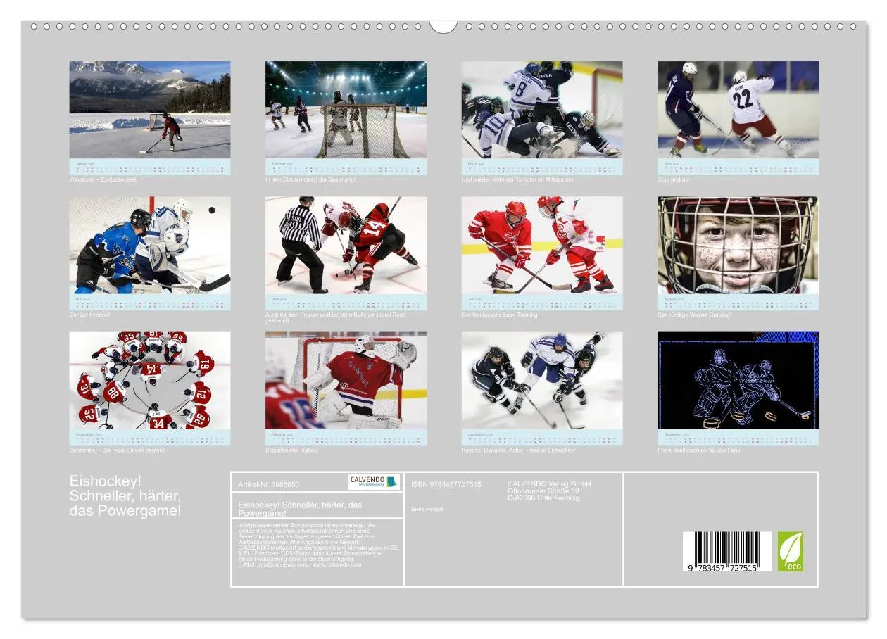 Bild: 9783457727515 | Eishockey! Schneller, härter, das Powergame! (hochwertiger Premium...