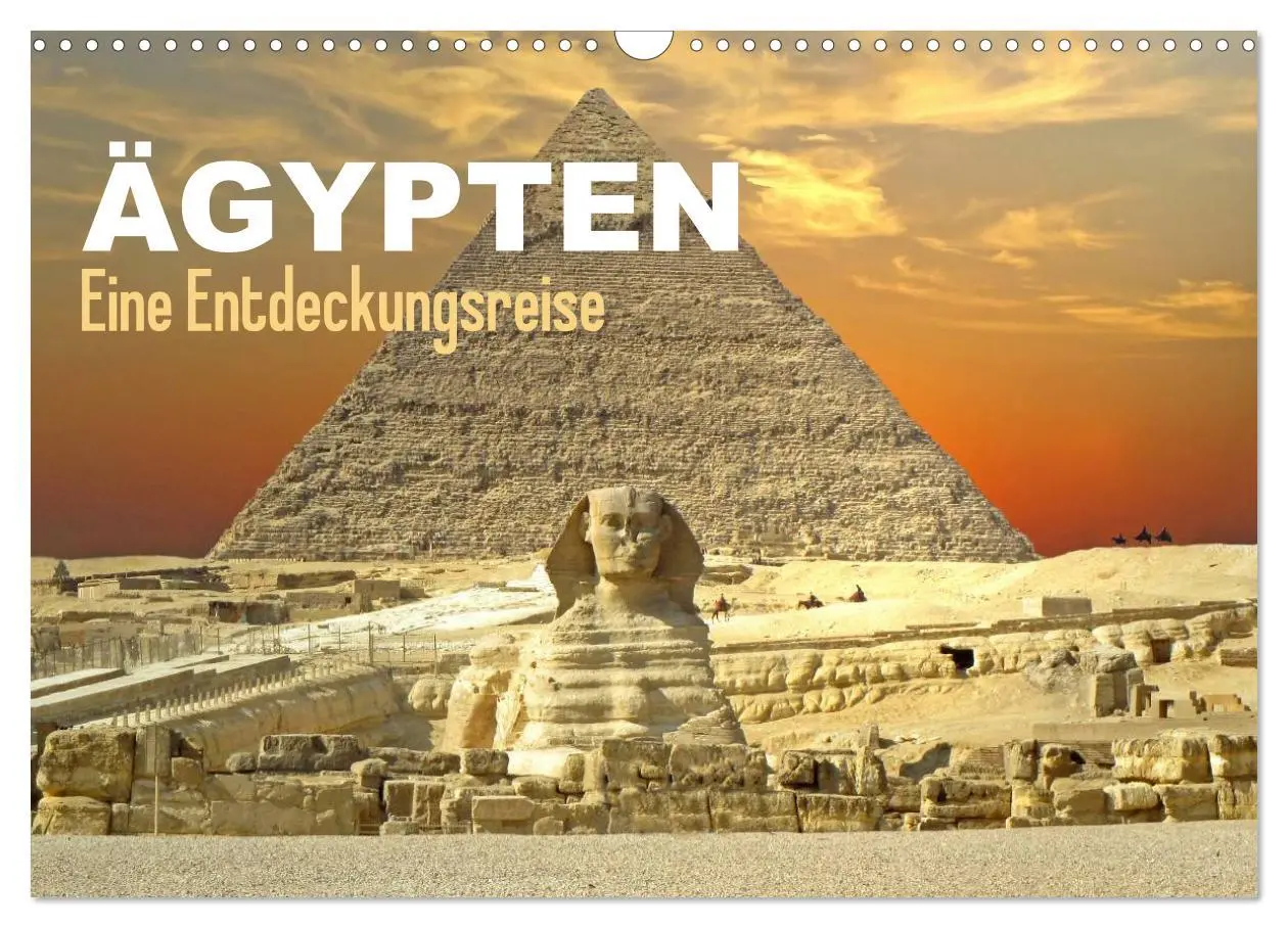 Cover: 9783516057515 | Ägypten - Eine Entdeckungsreise (Wandkalender 2026 DIN A3 quer),...