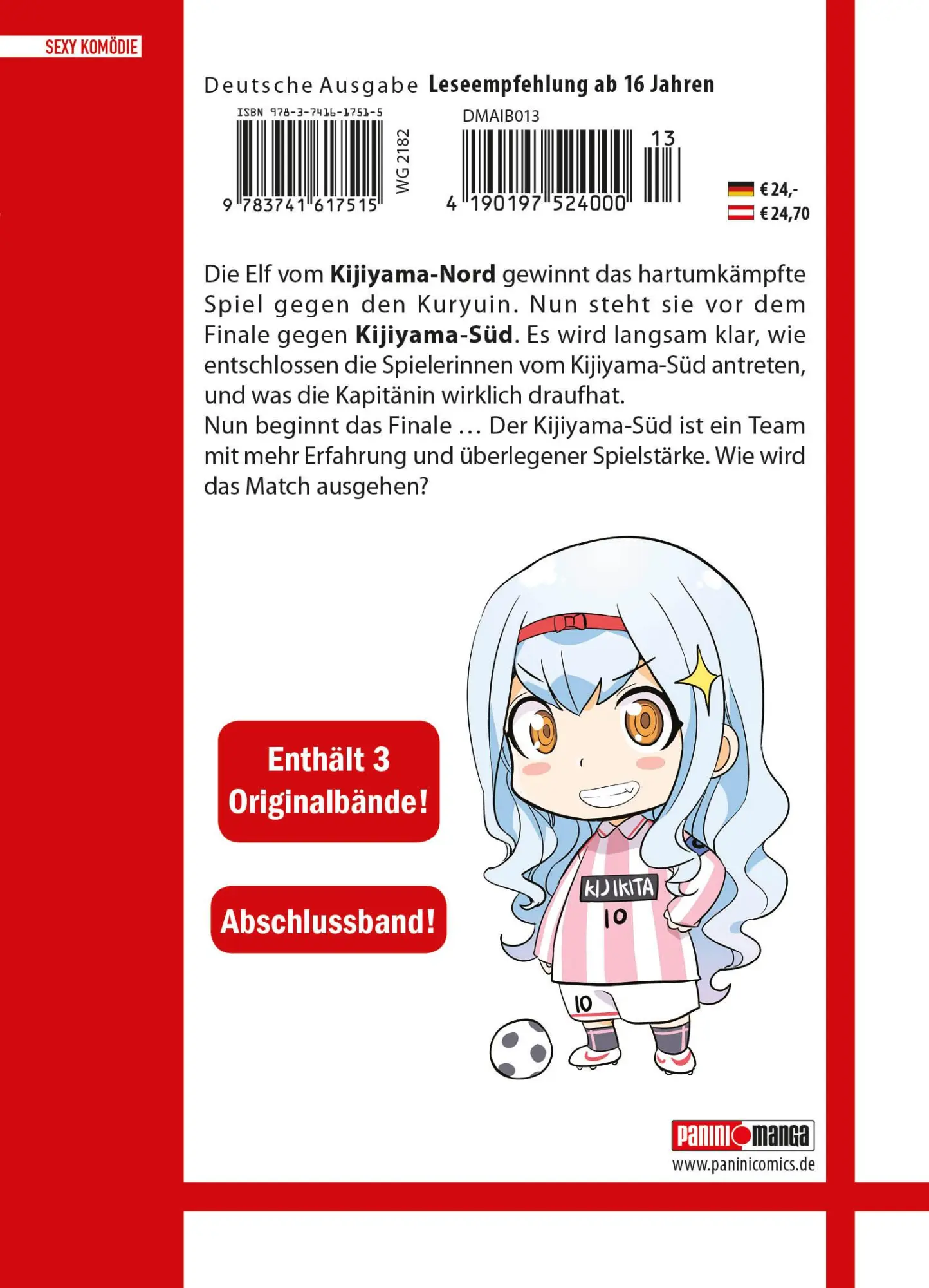 Rückseite: 9783741617515 | Mai Ball - Fußball ist sexy! | Bd. 13 | Sora Inoue | Taschenbuch