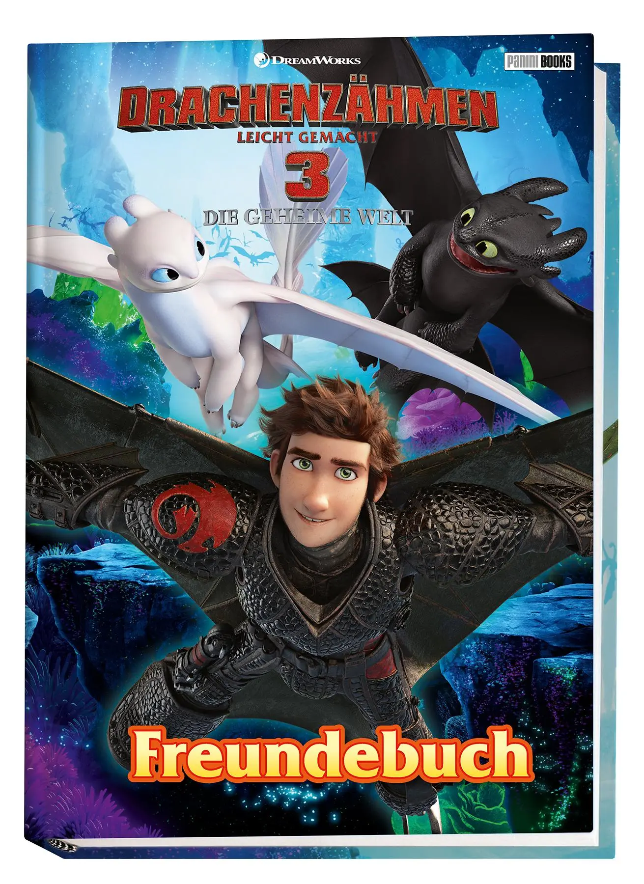 Cover: 9783833237515 | Drachenzähmen leicht gemacht 3: Die geheime Welt: Freundebuch | Panini