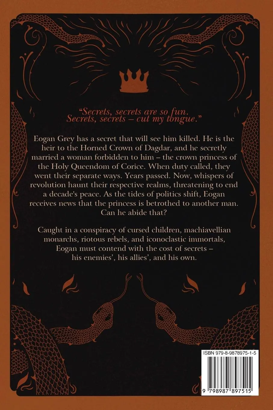 Rückseite: 9798987897515 | Truth of Crowns | Carl D. Albert | Taschenbuch | Englisch | 2023