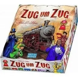 Cover: 824968717615 | Zug um Zug | Für 2 bis 5 Pioniere | Alan R. Moon | Spiel | Brettspiel