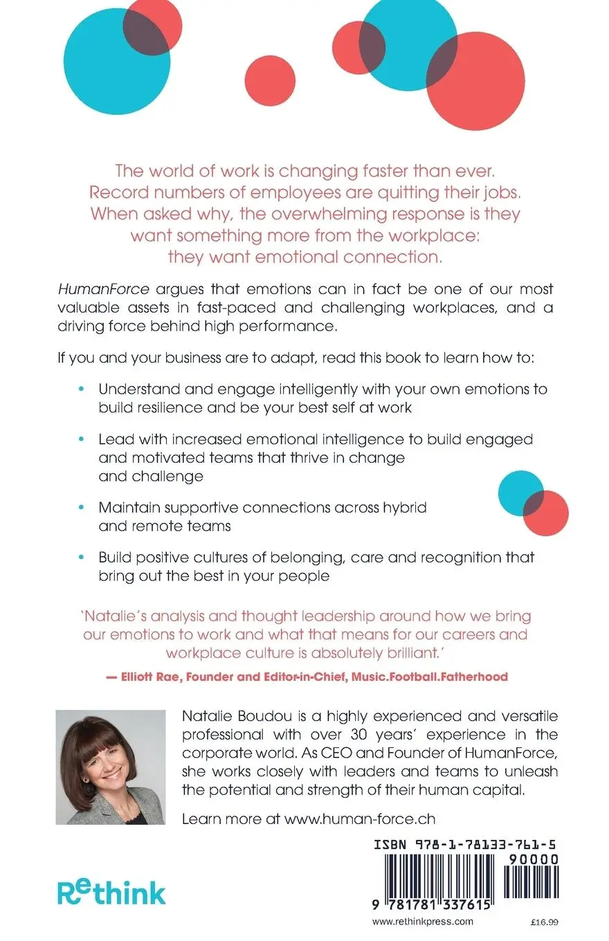 Rückseite: 9781781337615 | Humanforce | The Power of Emotions in a Changing Workplace | Boudou