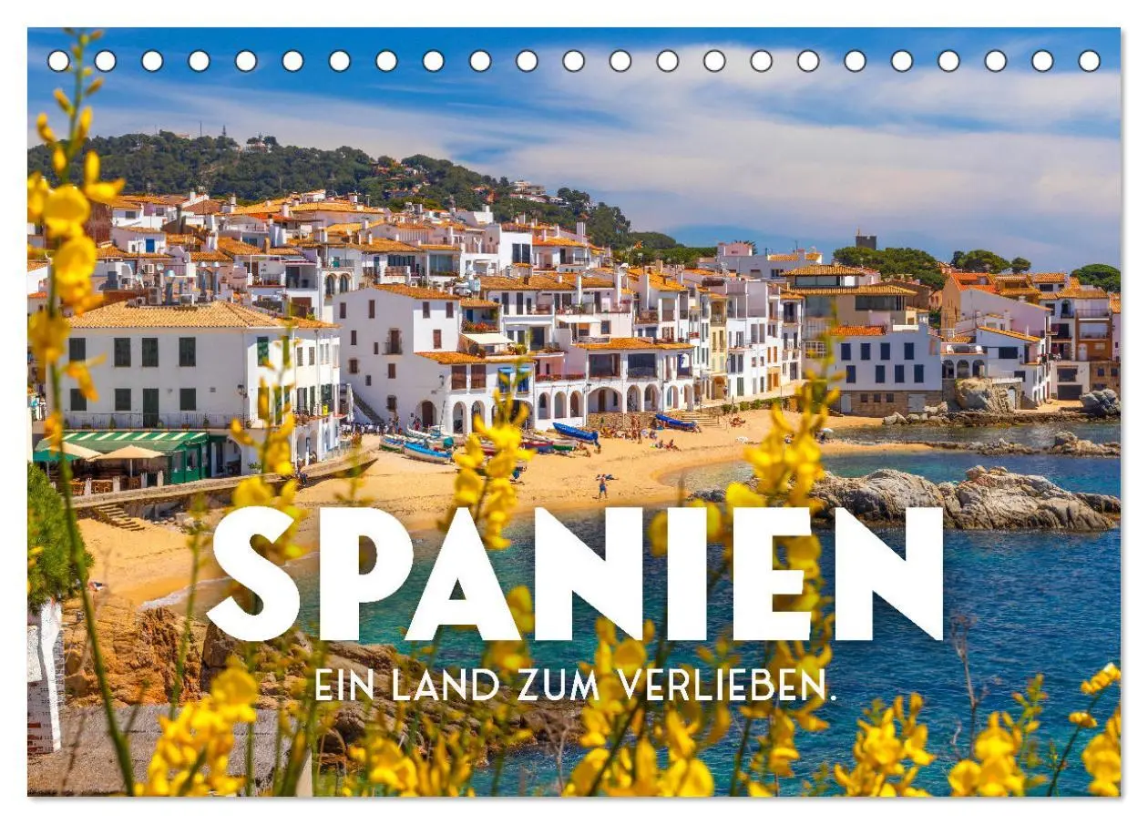 Cover: 9783457577615 | Spanien - ein Land zum Verlieben. (Tischkalender 2026 DIN A5 quer),...