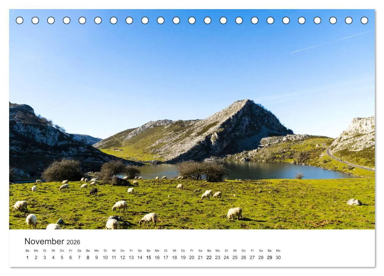 Bild: 9783457577615 | Spanien - ein Land zum Verlieben. (Tischkalender 2026 DIN A5 quer),...