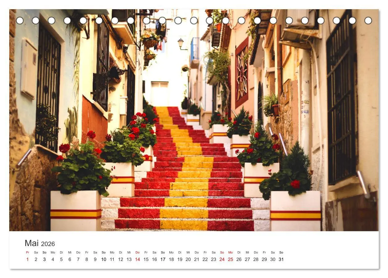 Bild: 9783457577615 | Spanien - ein Land zum Verlieben. (Tischkalender 2026 DIN A5 quer),...