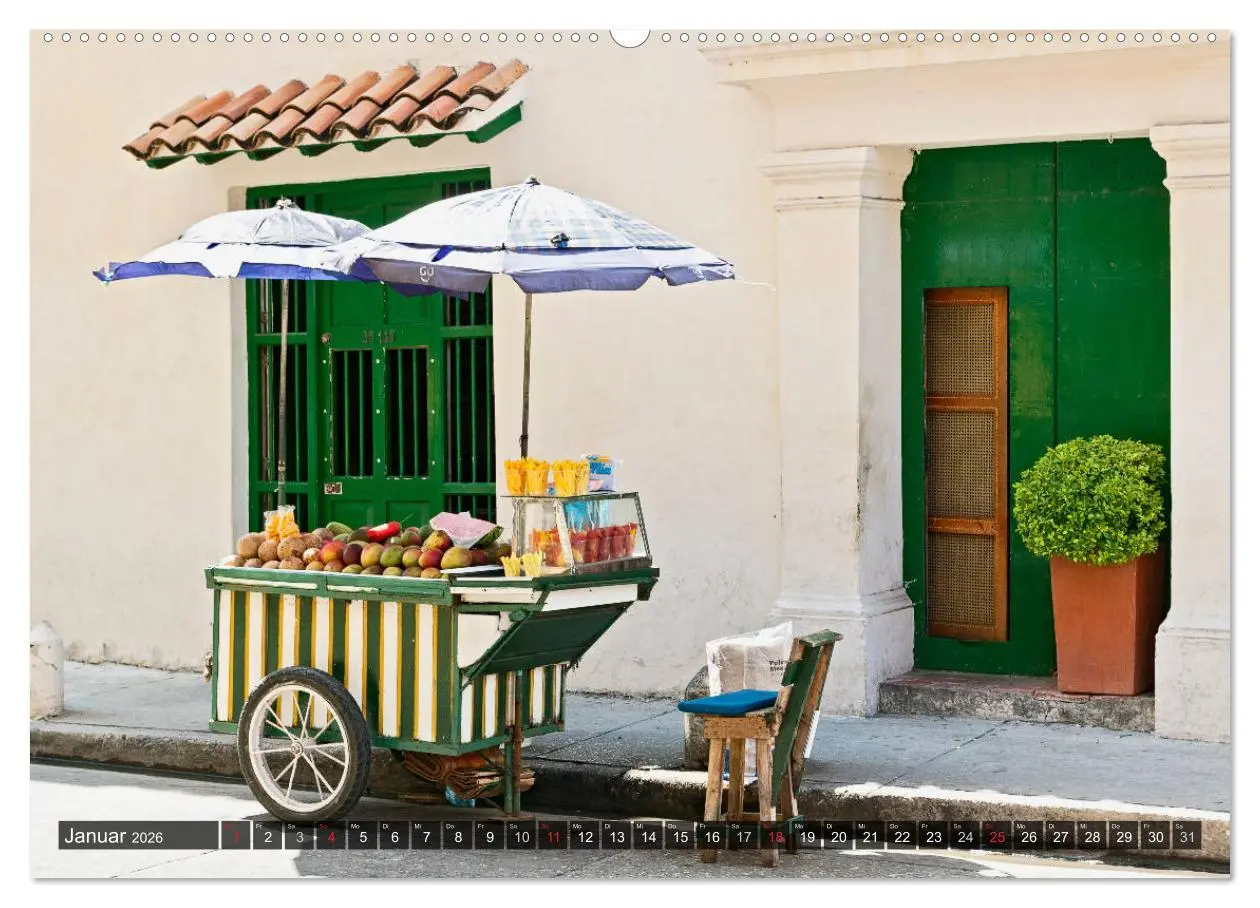 Bild: 9783516117615 | Kolumbien Impressionen (hochwertiger Premium Wandkalender 2026 DIN...