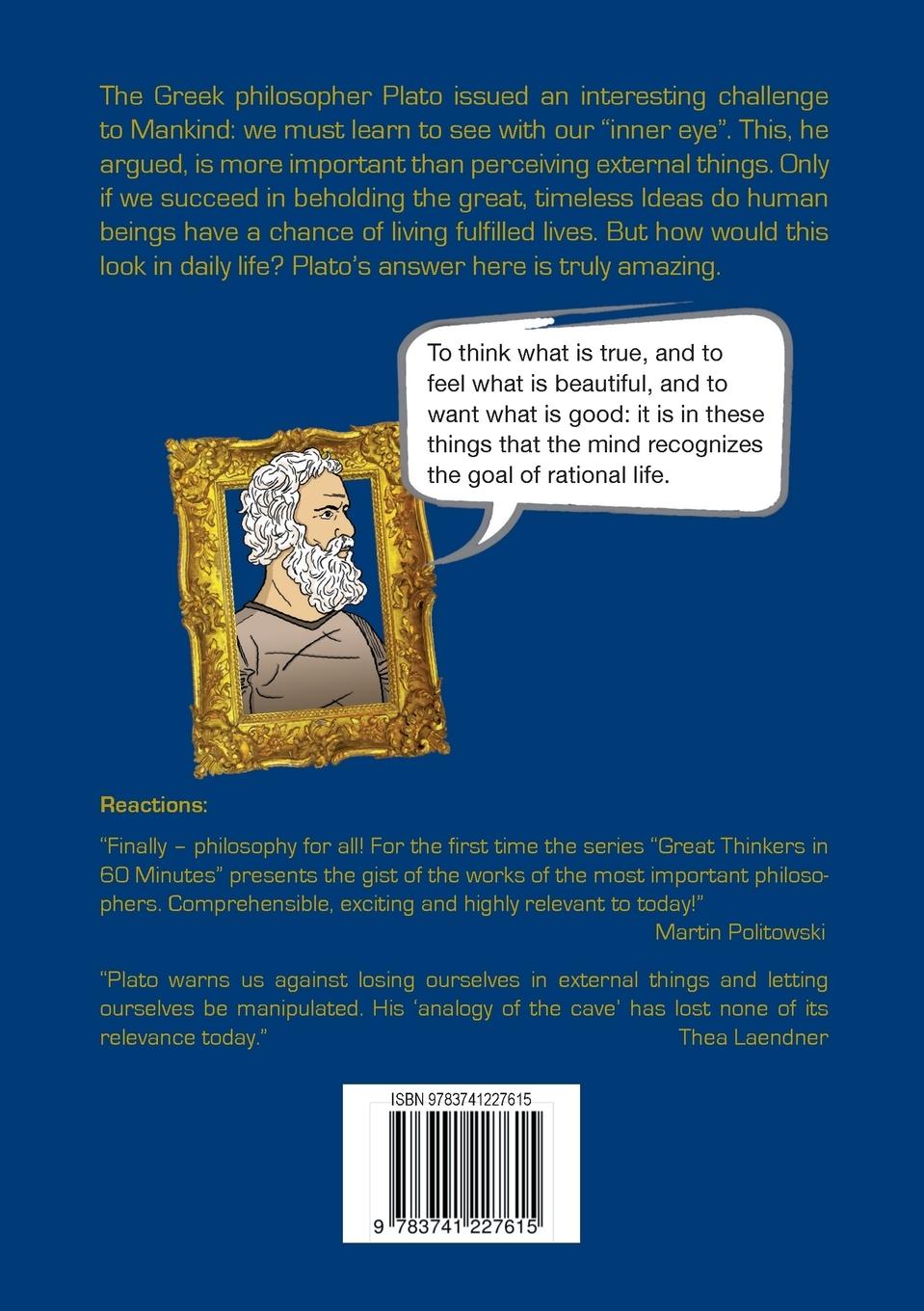 Rückseite: 9783741227615 | Plato in 60 Minutes | Great Thinkers in 60 Minutes | Walther Ziegler