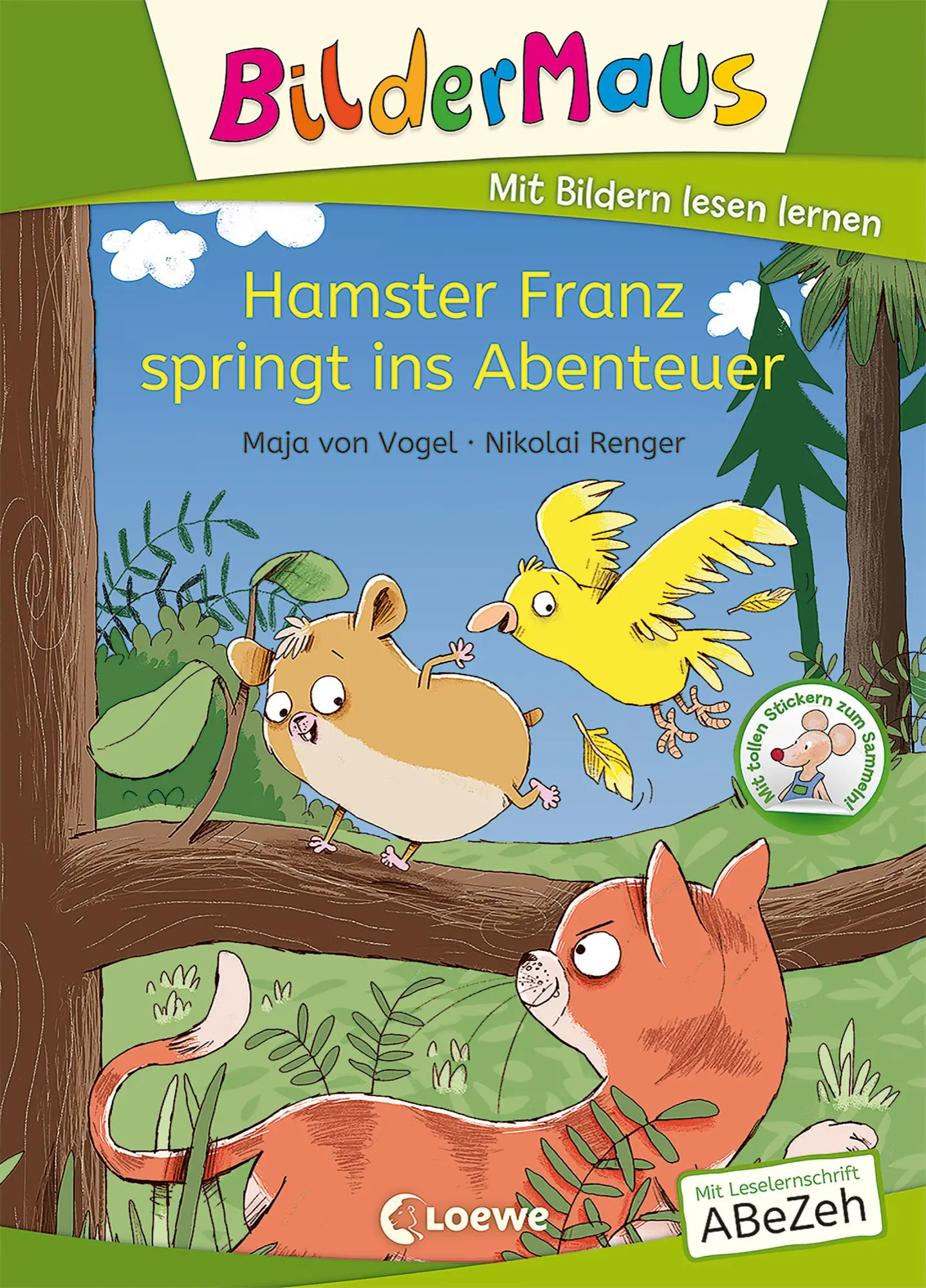 Cover: 9783743207615 | Bildermaus - Hamster Franz springt ins Abenteuer | Maja von Vogel Cover: 9783743207615 | Bildermaus - Hamster Franz springt ins Abenteuer | Maja von Vogel