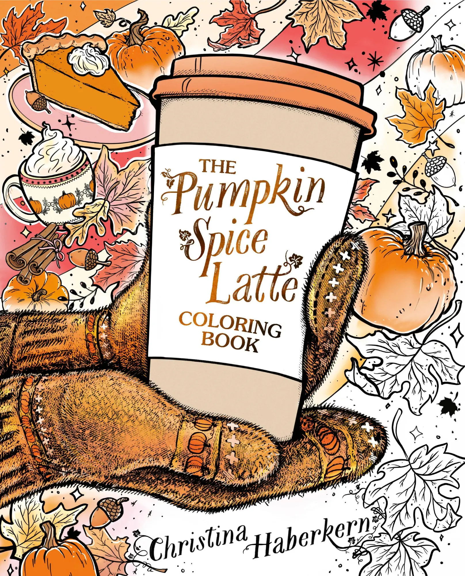 Cover: 9798217177615 | The Pumpkin Spice Latte Coloring Book | Christina Haberkern | Buch