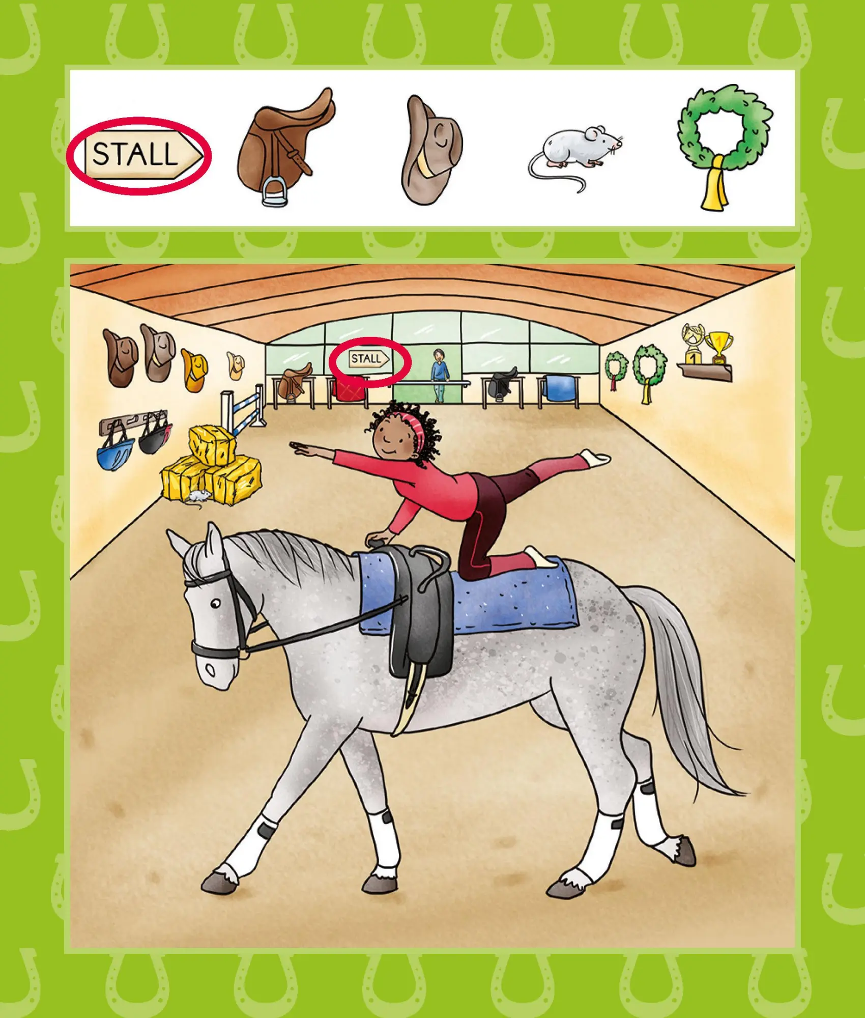 Bild: 9783129497715 | Klett Mein Lieblings-Block Pferdestarke Rätselspiele | Taschenbuch