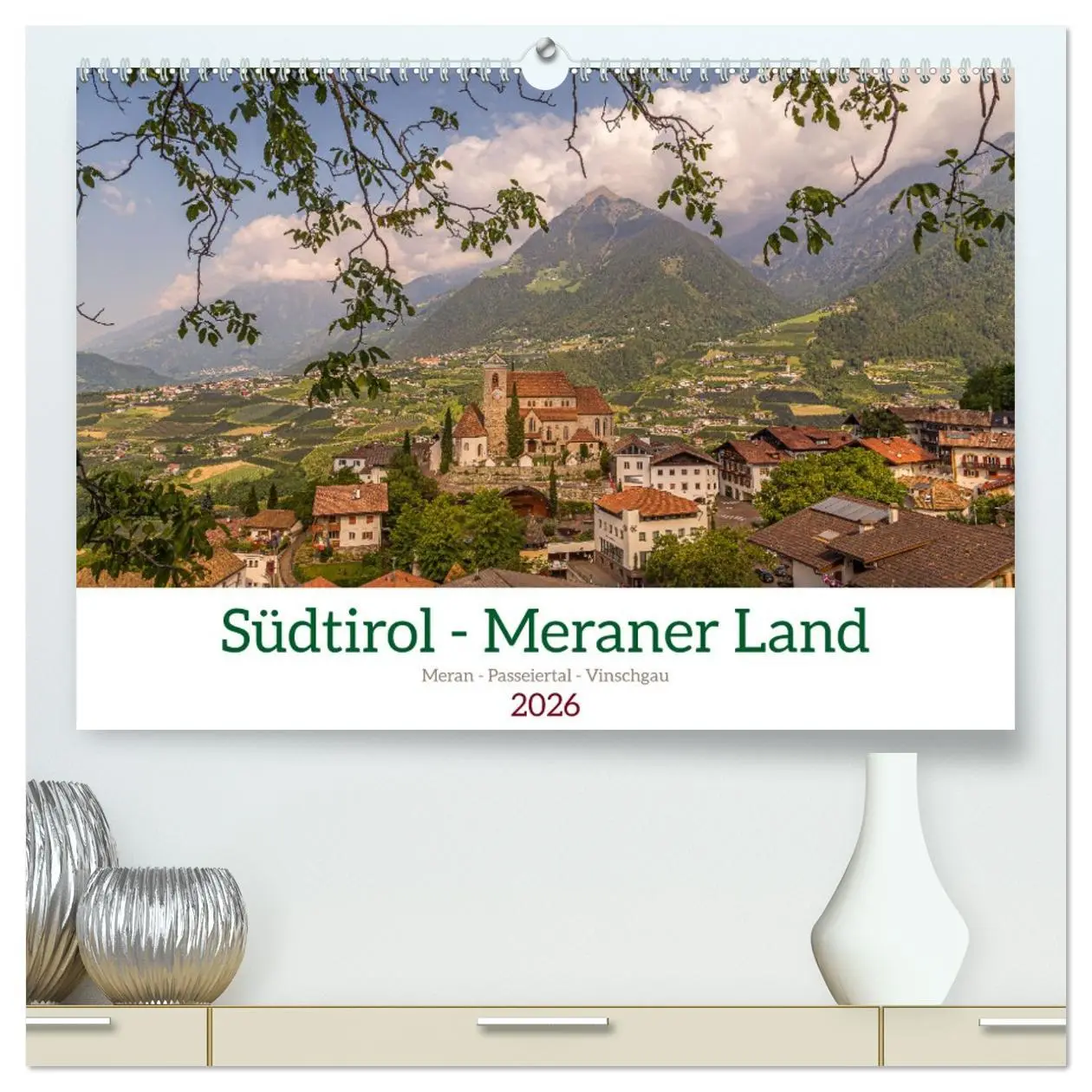 Cover: 9783457497715 | Südtirol - Meraner Land (hochwertiger Premium Wandkalender 2026 DIN...