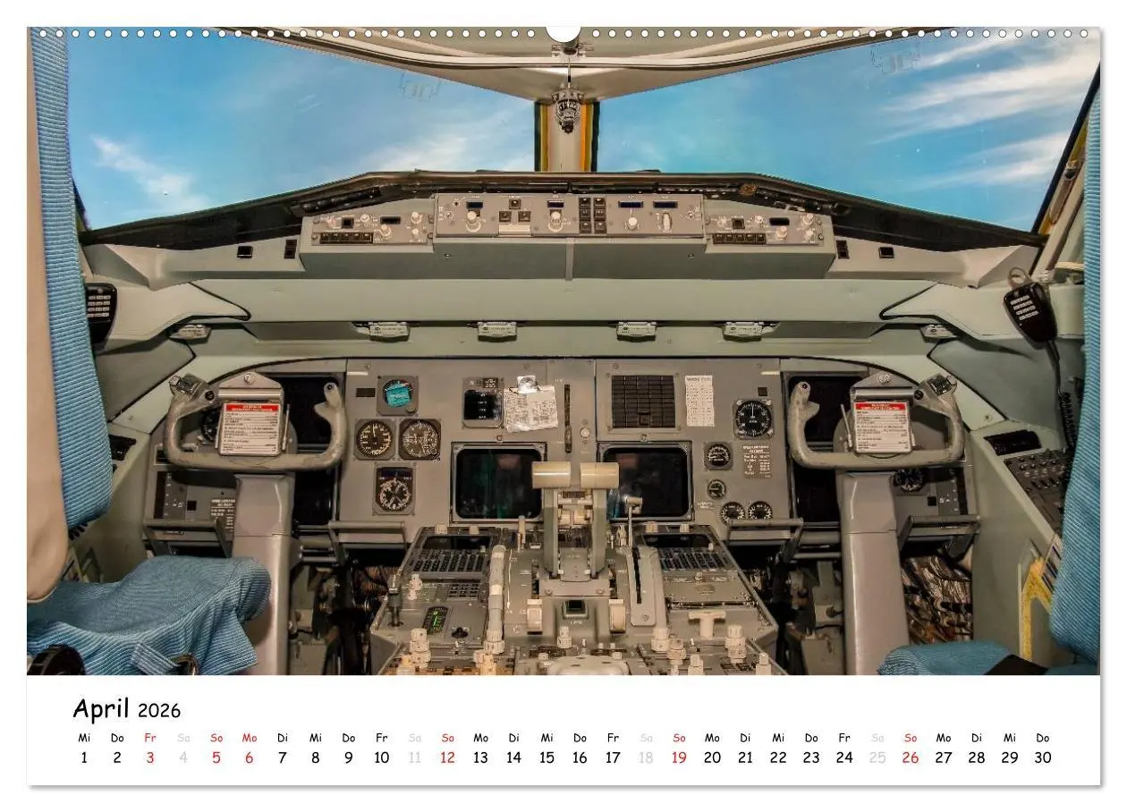 Bild: 9783457947715 | Flight deck - das beste Büro (Wandkalender 2026 DIN A2 quer),...